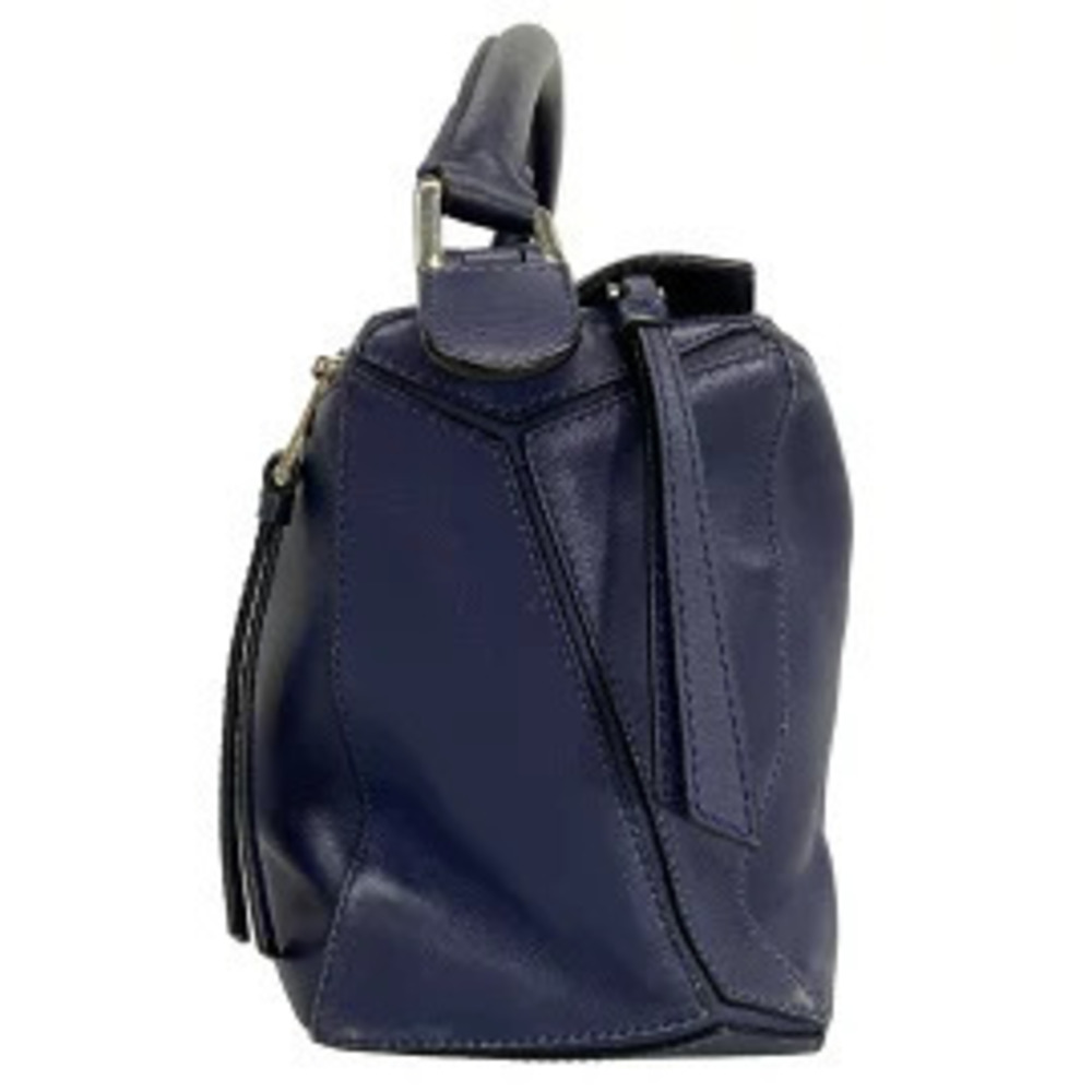 Loewe Puzzle Bag Handbag Navy Blue